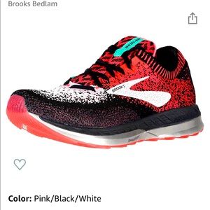 Brooks bedlam running shoe size 10
